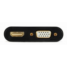 Adaptor Gembird  A-HDMIM-HDMIFVGAF-01