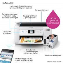 Imprimanta Epson EcoTank L4266 C11CJ63414