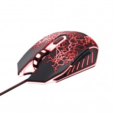 Mouse Trust Gaming mouse & mouse pad - Black 24752