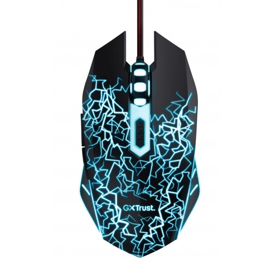 Mouse Trust Gaming mouse & mouse pad - Black 24752
