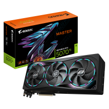 Placa video GigaByte AORUS GeForce RTX 5070 Ti MASTER 16G GV-N507TAORUS M-16GD