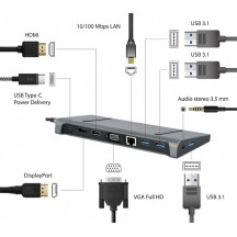 Adaptor Gembird  A-CM-COMBO9-02