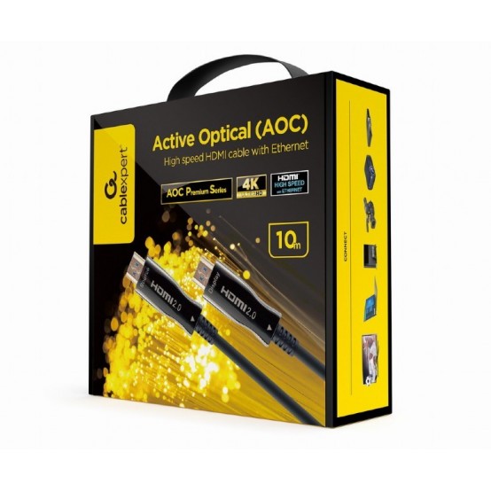 Cablu Gembird  CCBP-HDMI-AOC-10M-02