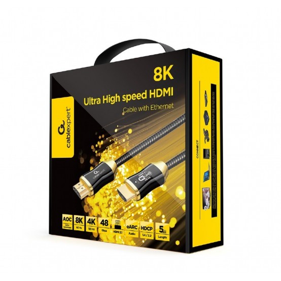Cablu Gembird  CCBP-HDMI8K-AOC-5M
