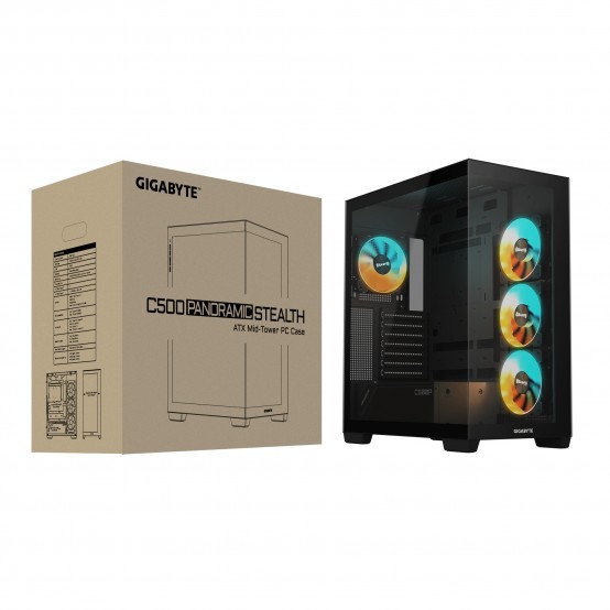 Carcasa GigaByte C500 Panoramic Stealth GB-C500P ST