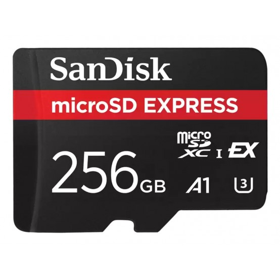 Card memorie SanDisk microSD Express SDSQXFN-256G-GN4NN