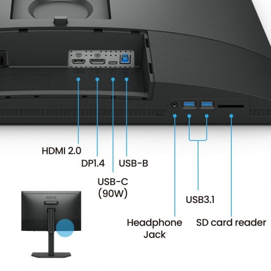 Monitor BenQ SW242Q 9H.LLVLA.TBE