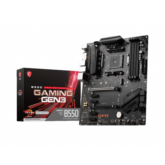 Placa de baza MSI B550 GAMING GEN3 refurbished 7B86-050R