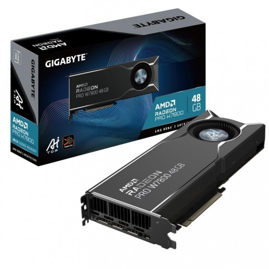 Placa video GigaByte  W7800 AI TOP 48G