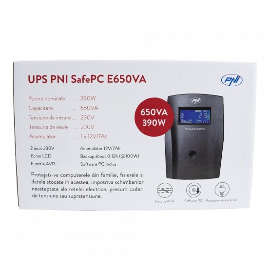 UPS PNI SafePC PNI-E650VA
