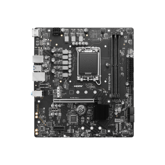 Placa de baza MSI PRO B760M-B DDR4