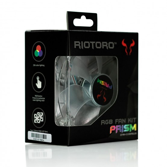 Ventilator Riotoro Prism 120mm RGB FRGB256-168X