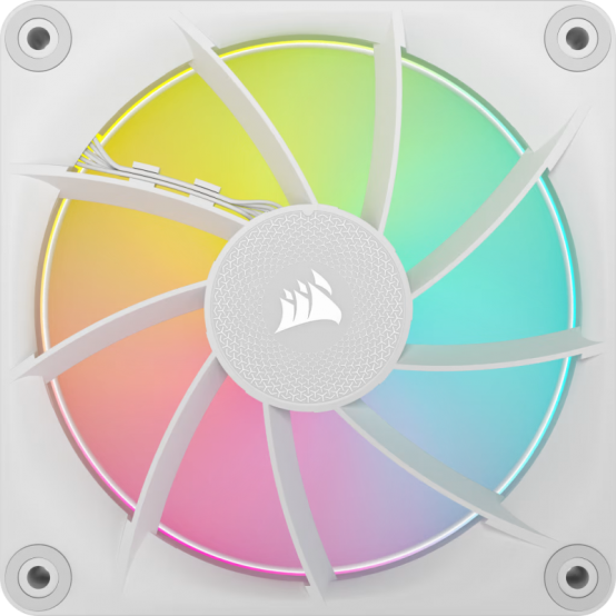 Ventilator Corsair iCUE LINK LX120 RGB 120mm PWM Single Fan Expansion - White CO-9051029-WW