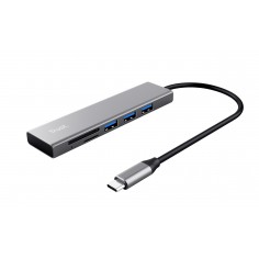 Hub Trust Halyx Fast USB-C Hub & Card reader 24191