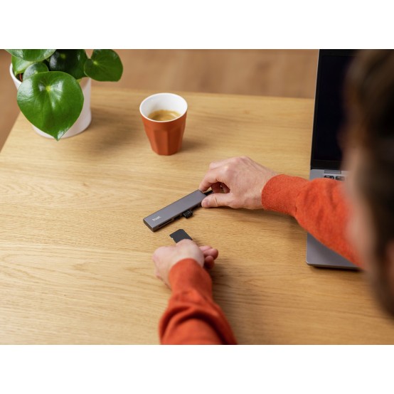 Hub Trust Halyx Fast USB-C Hub & Card reader 24191