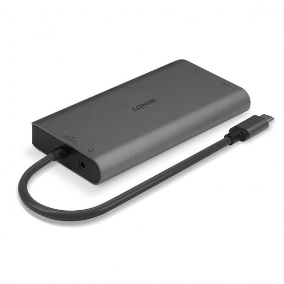 Docking Station Lindy USB 3.2 Type C Laptop Mini Dock LY-43323