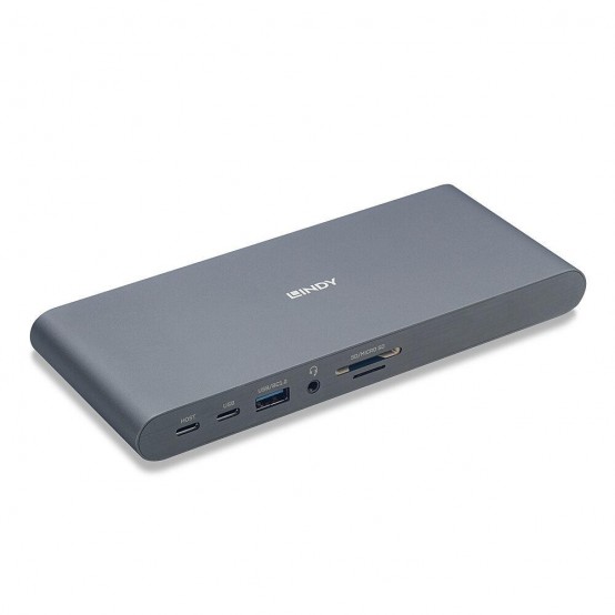 Docking Station Lindy Dock USB 3.2 Type-C PD 100W LY-43349