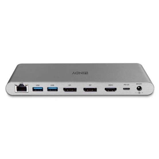 Docking Station Lindy Dock USB 3.2 Type-C PD 100W LY-43349