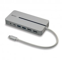Docking Station Lindy DST-Mx Duo Mini Dock USB Type-C LY-43360