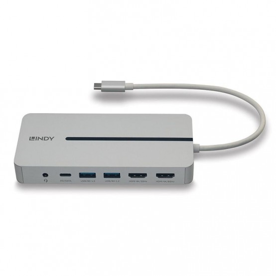 Docking Station Lindy DST-Mx Duo Mini Dock USB Type-C LY-43360