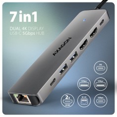 Hub Axagon  HMC-7HX2 2