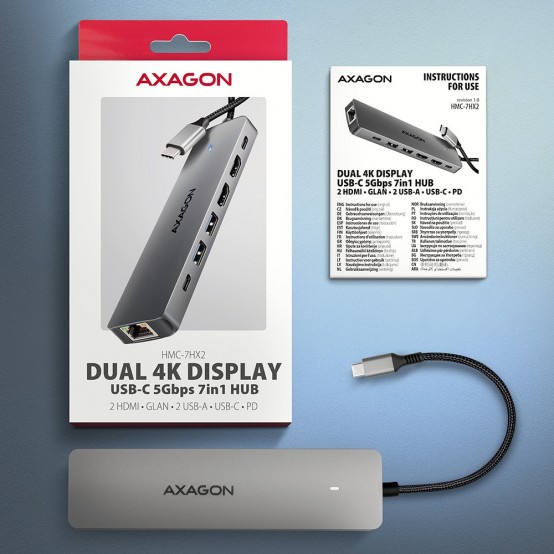 Hub Axagon  HMC-7HX2