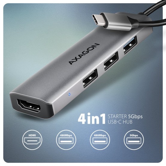 Hub Axagon  HMC-H3A