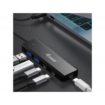 Hub Equip USB-C 4-Port USB 3.2 Gen 1 Hub, USB-C x 2, USB-A x 2 128964