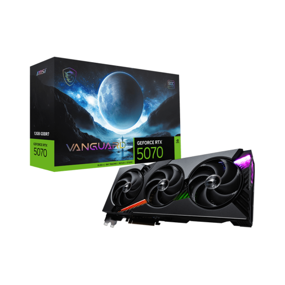 Placa video MSI GeForce RTX 5070 12G VANGUARD SOC