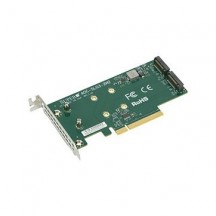 Adaptor Supermicro PCI-E Add-On Card for up to two NVMe SSDs AOC-SLG3-2M2