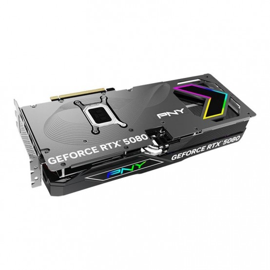 Placa video PNY GeForce RTX 5080 ARGB EPIC-X RGB Overclocked Triple Fan GPU VCG508016TFXXPB1-O