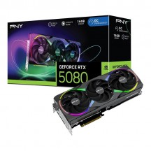 Placa video PNY GeForce RTX 5080 ARGB EPIC-X RGB Overclocked Triple Fan GPU VCG508016TFXXPB1-O