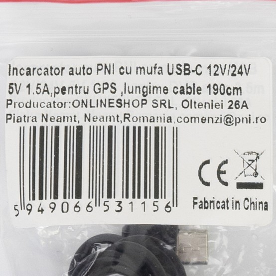 Alimentator PNI  PNI-USBC-GPS