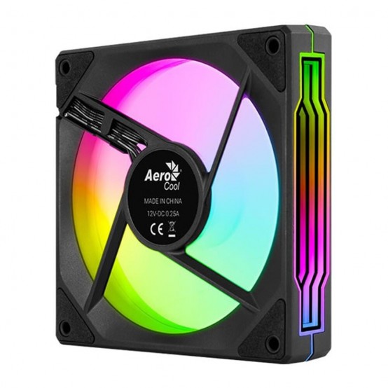 Ventilator Aerocool  PHANTOM-M-3-12-PWM-ARGB-BK