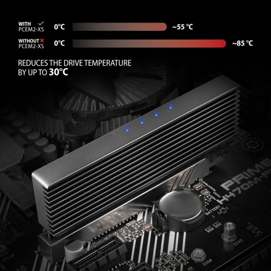 Adaptor Axagon PCIe NVMe M.2 PCEM2-XS