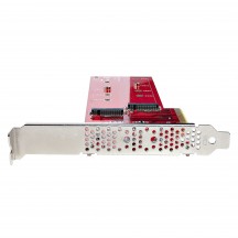 Adaptor StarTech.com Dual M.2 NVMe / AHCI | PCIe 4.0 x8 or x16 Slot | Bifurcation DUAL-M2-PCIE-CARD-B