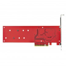 Adaptor StarTech.com Dual M.2 NVMe / AHCI | PCIe 4.0 x8 or x16 Slot | Bifurcation DUAL-M2-PCIE-CARD-B