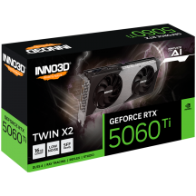 Placa video Inno3D GeForce RTX 5060 Ti 16GB TWIN X2 N506T2-16D7-191073N