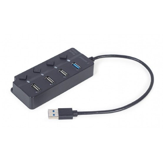 Hub Gembird  UHB-U3P1U2P3P-01
