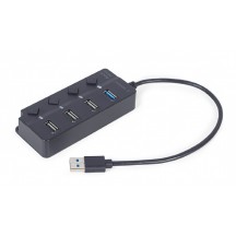 Hub Gembird  UHB-U3P1U2P3P-01