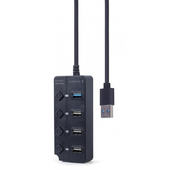 Hub Gembird  UHB-U3P1U2P3P-01