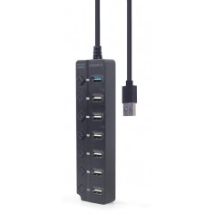 Hub Gembird  UHB-U3P1U2P6P-01 2