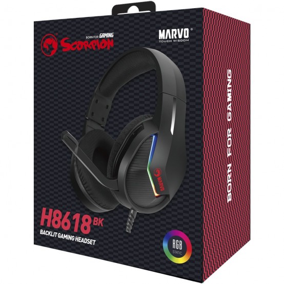 Casca Marvo  H8618BK