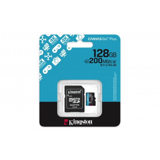 Card memorie Kingston Canvas Go! Plus microSDXC SDCG4/128GB