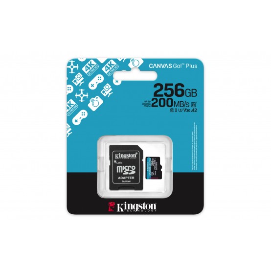 Card memorie Kingston Canvas Go! Plus microSDXC SDCG4/256GB