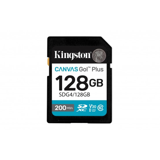 Card memorie Kingston Canvas Go! Plus SDXC SDG4/128GB