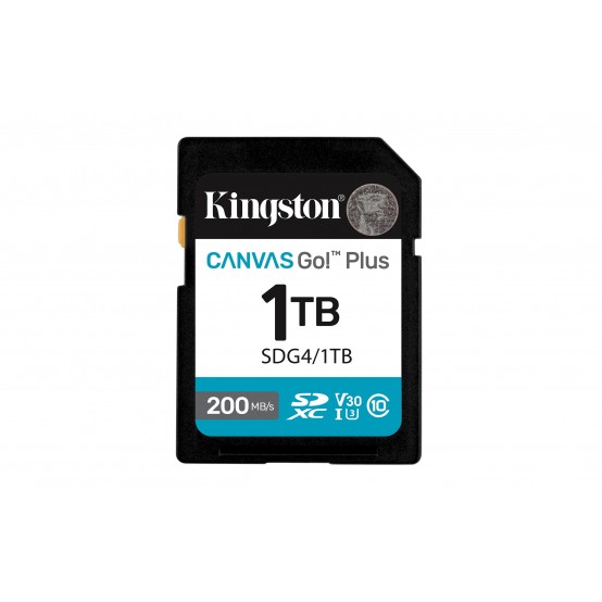 Card memorie Kingston Canvas Go! Plus SDXC SDG4/1TB