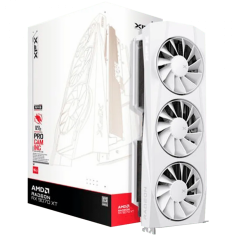 Placa video XFX Quicksilver AMD Radeon RX 9070XT White Gaming Edition RX-97TQICKW9