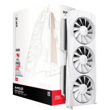 Placa video XFX Quicksilver AMD Radeon RX 9070XT White Gaming Edition RX-97TQICKW9
