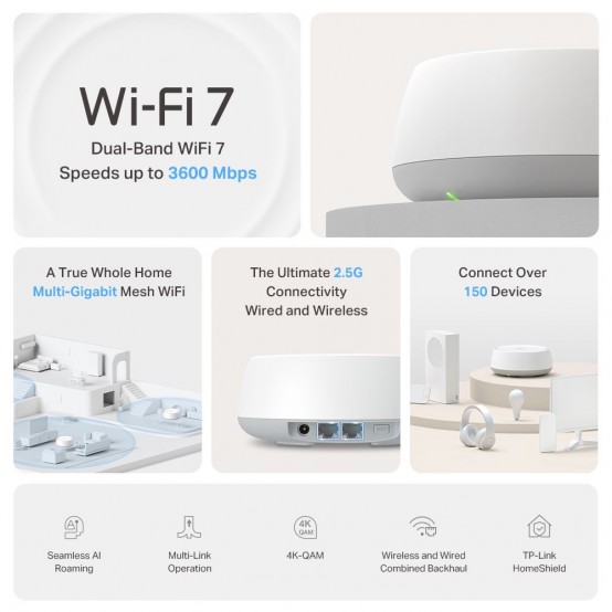 Router TP-Link  Deco BE25 (2-pack)